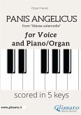 Panis Angelicus - Voice and piano/organ (in 5 keys) (eBook, ePUB)