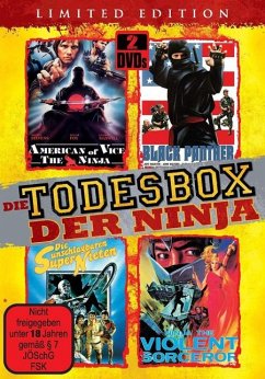 Die Todesbox der Ninja (4 Filme auf 2 DVD) - Ninja Doppel Dvd Box (4 Filme Auf 2 Dvds)