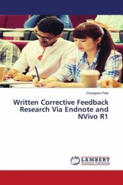 Written Corrective Feedback Research Via Endnote and NVivo R1 - Park, Chongwon