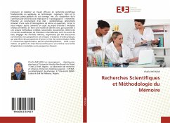 Recherches Scientifiques et Méthodologie du Mémoire - Métaoui, Chafia