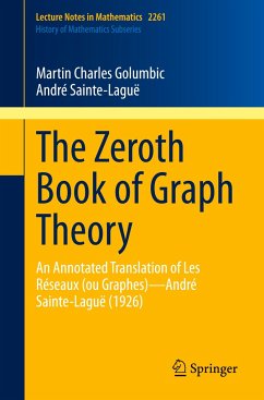 The Zeroth Book of Graph Theory - Golumbic, Martin Charles;Sainte-Laguë, André