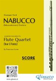 Flute Quartet score of &quote;Nabucco&quote; overture (fixed-layout eBook, ePUB)