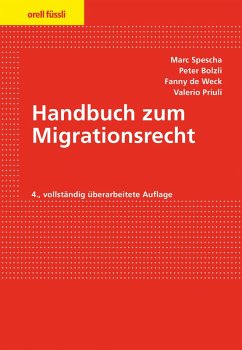 Handbuch zum Migrationsrecht (eBook, PDF) - Spescha, Marc; Kerland, Antonia; Bolzli, Peter
