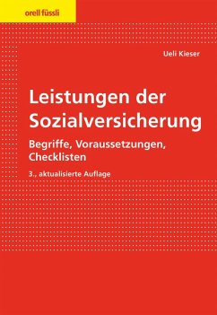 Leistungen der Sozialversicherung (eBook, PDF) - Kieser, Ueli