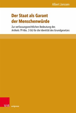 Der Staat als Garant der Menschenwürde (eBook, PDF) - Janssen, Albert