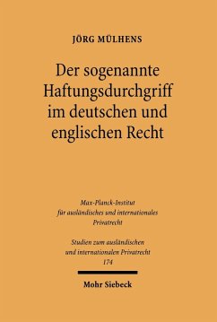 Cover Der sogenannte Haftungsdurchgriff im deutschen und englischen Recht (eBook, PDF)