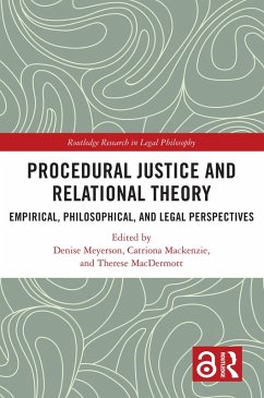 Procedural Justice and Relational Theory (eBook, PDF)