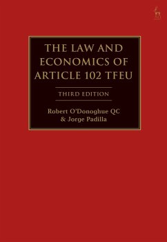 The Law and Economics of Article 102 TFEU (eBook, PDF) - Kc, Robert O'Donoghue; Padilla, Jorge