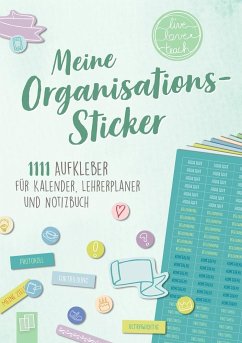 Perfekt organisiert! 1111 Sticker für Kalender, Lehrerplaner und Notizbuch 