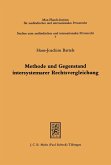 Methode und Gegenstand intersystemarer Rechtsvergleichung (eBook, PDF)
