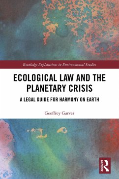 Cover Ecological Law and the Planetary Crisis (eBook, PDF)