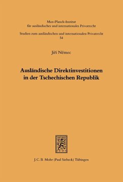 Cover Ausländische Direktinvestitionen in der Tschechischen Republik (eBook, PDF)
