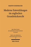 Moderne Entwicklungen im englischen Grundstücksrecht (eBook, PDF)