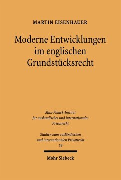 Cover Moderne Entwicklungen im englischen Grundstücksrecht (eBook, PDF)