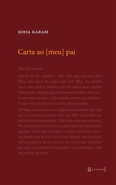 Carta ao [meu] pai (eBook, ePUB)