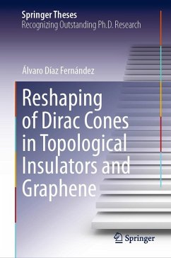 Cover Reshaping of Dirac Cones in Topological Insulators and Graphene