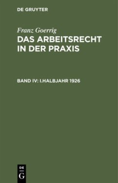 I.Halbjahr 1926 - Goerrig, Franz