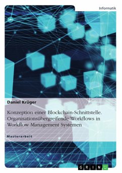 Konzeption einer Blockchain-Schnittstelle. Organisationsübergreifende Workflows in Workflow Management Systemen (eBook, ePUB)