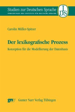Der lexikografische Prozess (eBook, PDF) - Müller-Spitzer, Carolin