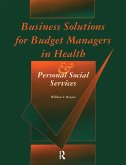 Business Solutions for Budget Managers in Health and Personal Social Services (eBook, ePUB)