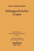 Holdinggesellschaften in Japan (eBook, PDF)