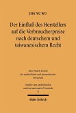 Der Einfluß des Herstellers auf die Verbraucherpreise nach deutschem und taiwanesischem Recht (eBook, PDF)