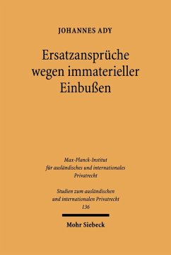 Cover Ersatzansprüche wegen immaterieller Einbußen (eBook, PDF)