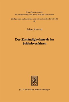 Der Zuständigkeitsstreit im Schiedsverfahren (eBook, PDF) - Ahrendt, Achim