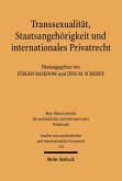 Transsexualität, Staatsangehörigkeit und internationales Privatrecht (eBook, PDF)
