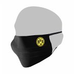 Borussia Dortmund BVB 09 - Mundschutz, Maske schwarz