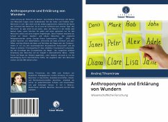 Anthroponymie und Erklärung von Wundern - Tihomirow, Andrej