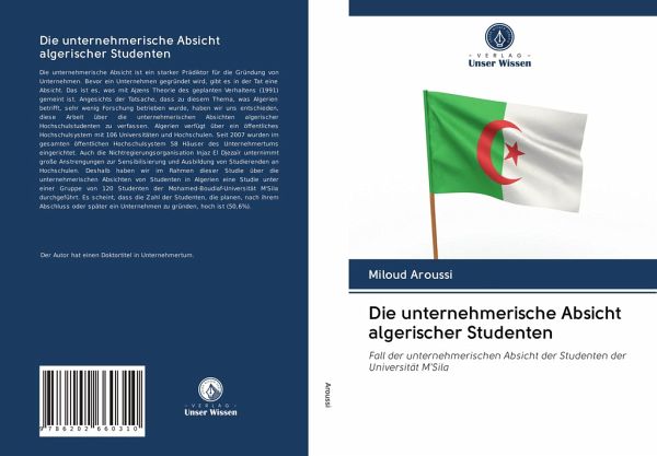 Die unternehmerische Absicht algerischer Studenten