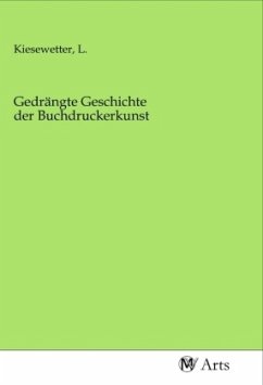 Gedrängte Geschichte der Buchdruckerkunst