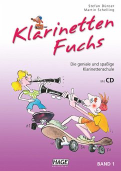 Cover Klarinetten Fuchs Band 1 (+CD) für Klarinette (deutsches und Böhm-System)