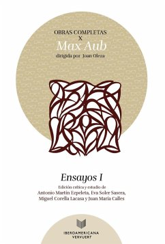 Obras completas X : ensayos I - Aub, Max