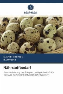 Nährstoffbedarf - Thomas, K. Shibi;Amutha, R.