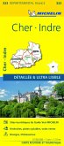 Cher, Indre - Michelin Local Map 323