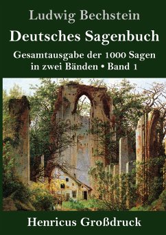 Deutsches Sagenbuch (Großdruck) - Bechstein, Ludwig