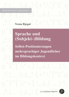 Sprache und (Subjekt-)Bildung - Bjegac, Vesna