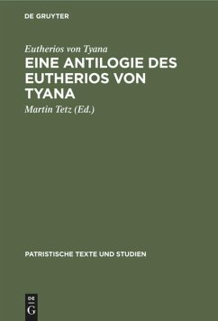 Eine Antilogie des Eutherios von Tyana - Eutherios von Tyana