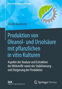 Produktion von Oleanol- und Ursolsäure mit pflanzlichen in vitro Kulturen - Kümmritz, Sibylle