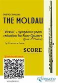 Flute Quartet score of &quote;The Moldau&quote; (fixed-layout eBook, ePUB)