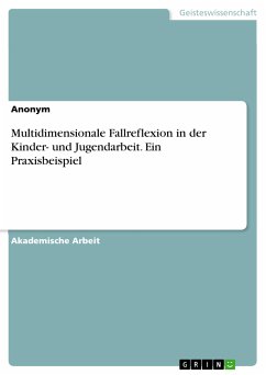 Multidimensionale Fallreflexion in der Kinder- und Jugendarbeit. Ein Praxisbeispiel (eBook, PDF)