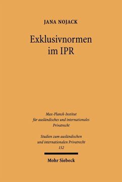 Cover Exklusivnormen im IPR (eBook, PDF)
