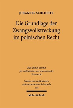 Die Grundlage der Zwangsvollstreckung im polnischen Recht (eBook, PDF) - Schlichte, Johannes