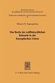 Das Recht der mißbräuchlichen Klauseln in der Europäischen Union (eBook, PDF)
