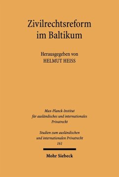 Zivilrechtsreform im Baltikum (eBook, PDF) Cover Zivilrechtsreform im Baltikum (eBook, PDF)
