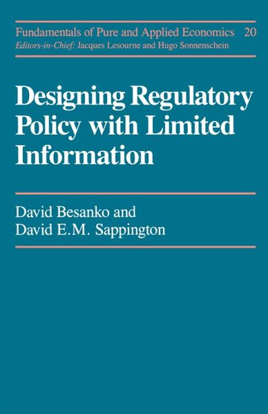 Designing Regulatory Polcy (eBook, PDF)