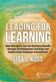 Leading for Learning (eBook, ePUB)