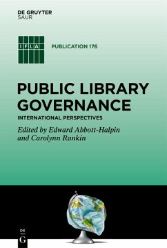 Public Library Governance (eBook, ePUB)